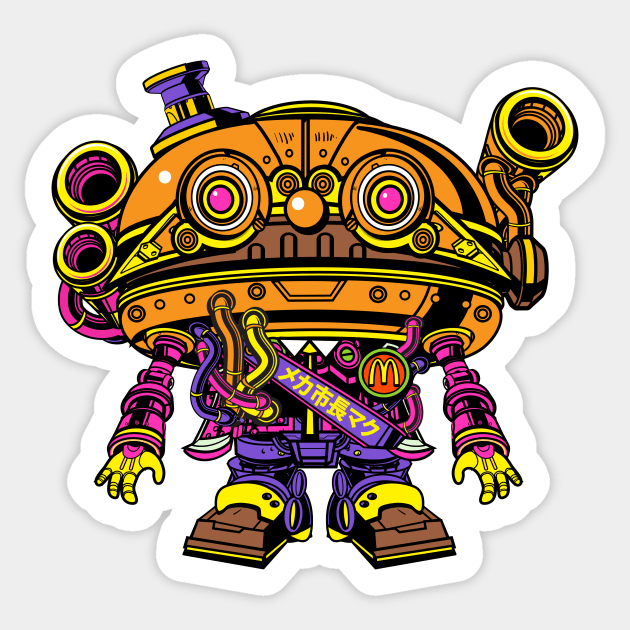 Mayor MechCheese Sticker by 1shtar